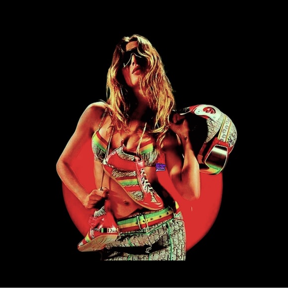 Christian Dior by John Galliano - Rasta bra - Picture 8 of 14